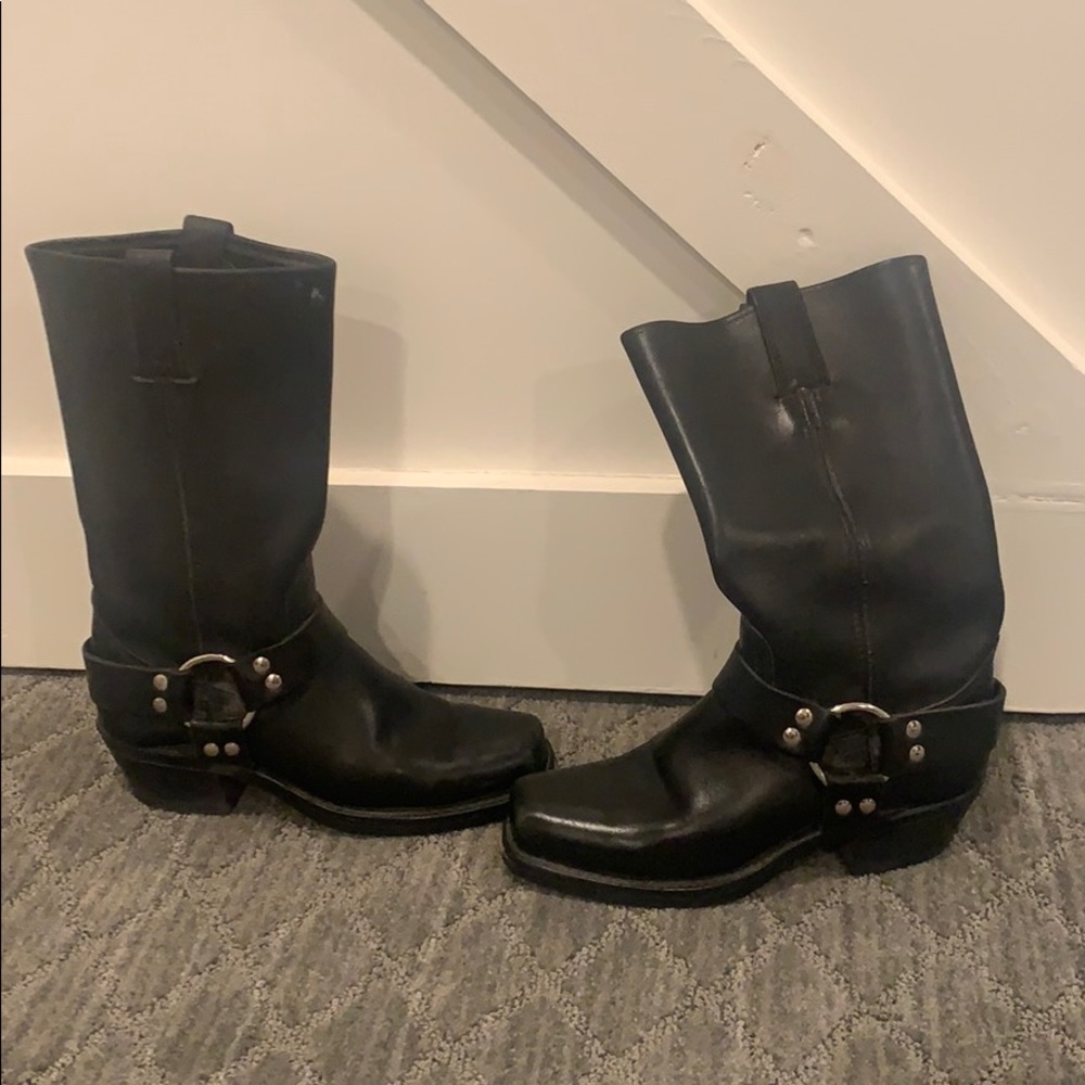 Frye western/Moto boots